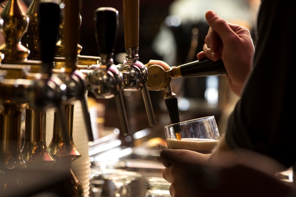 Bartender Pouring Beer